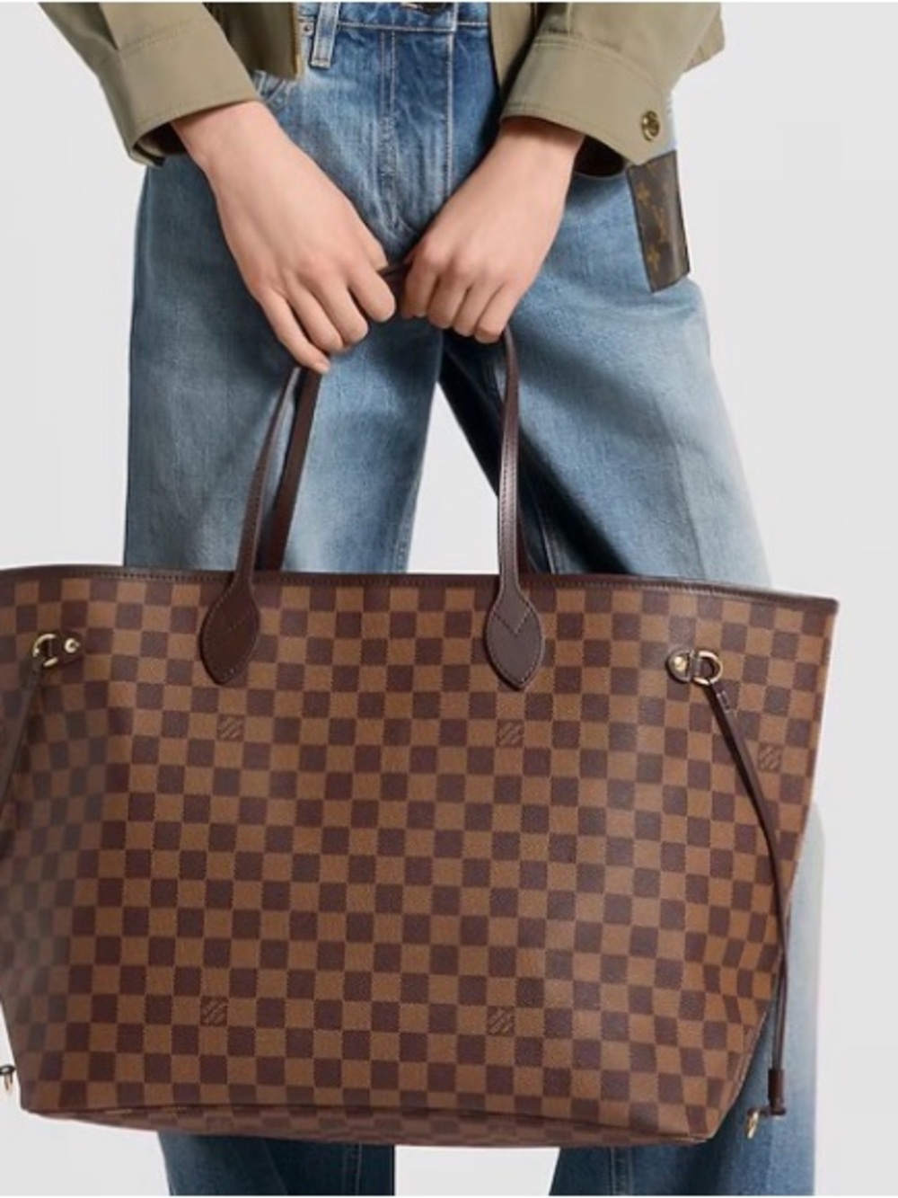 Louis Vuitton Neverfull GM with Red Stripe Interior - Picture 7 of 8
